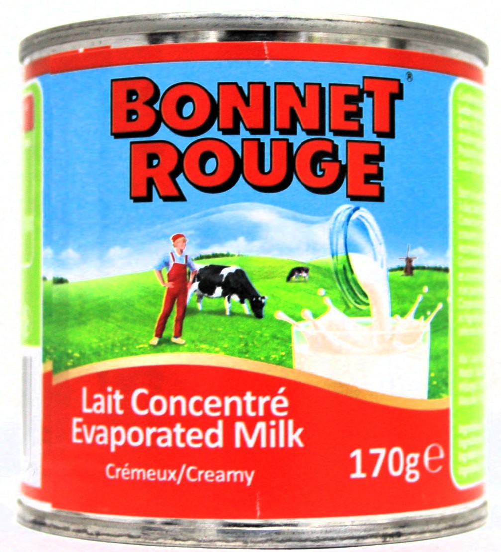Bonnet Rouge Evaporated Milk 170g